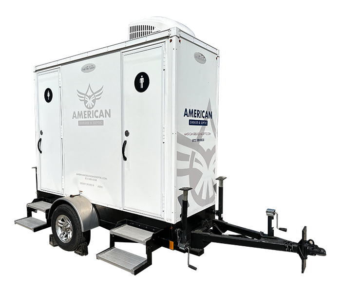 Small Event restroom trailer rental